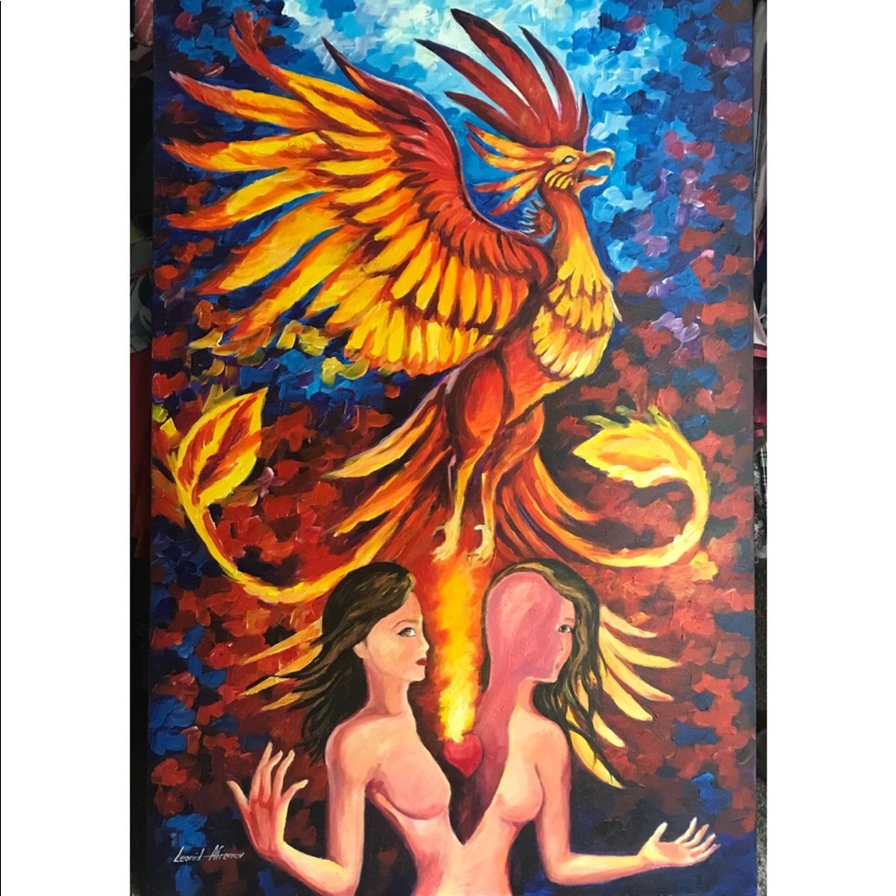 COPY - RARE!!! Custom Leonid Afremov Oil Painting!!!